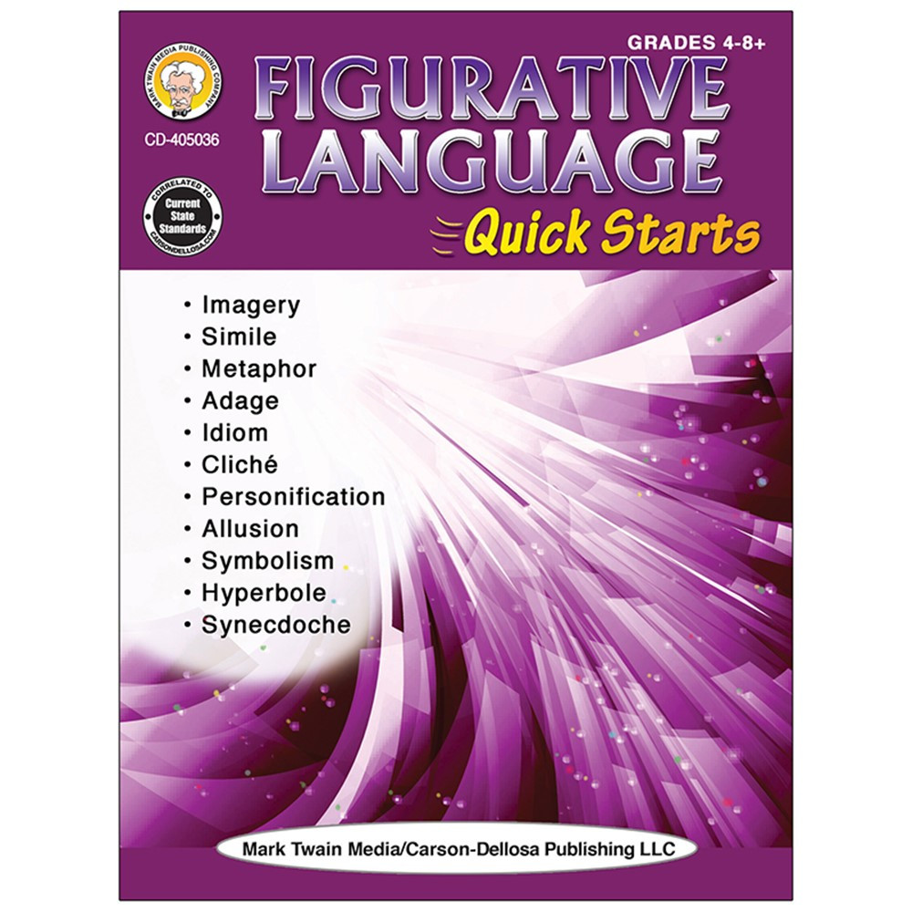 CD-405036 - Figurative Language Workbook Quick Starts in Reference Books