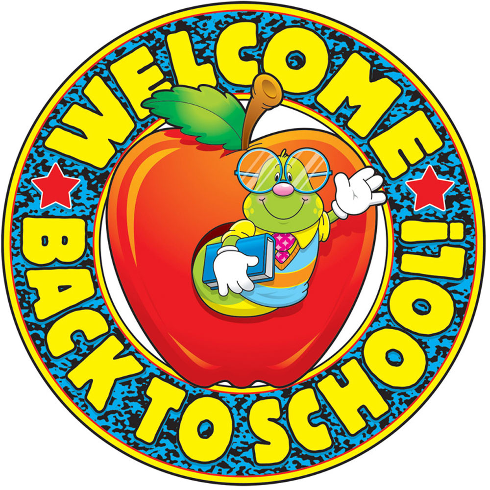 CD-4161 - Welcome Back To School in Two Sided Decorations