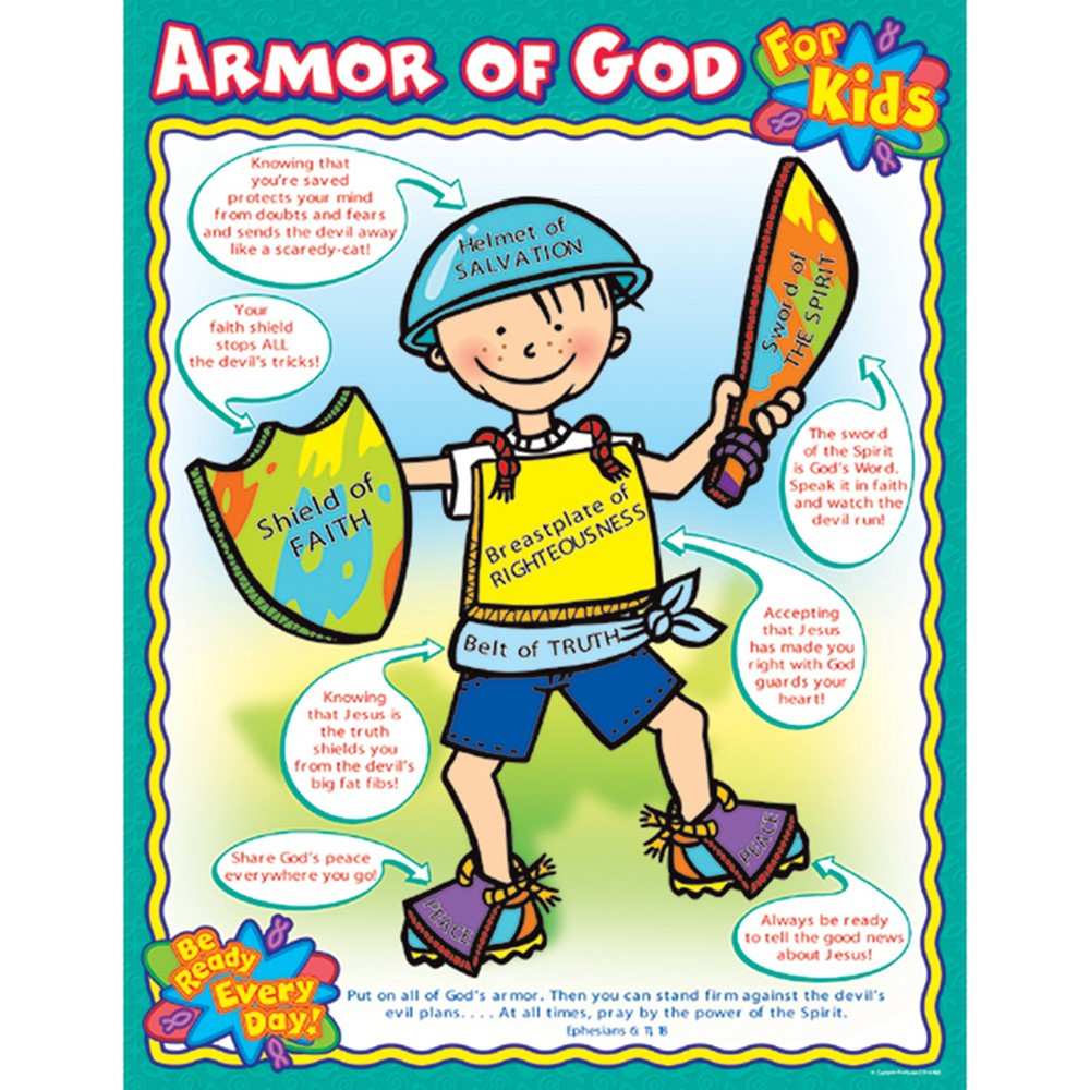 CD-6362 - Armor Of God For Kids in Inspirational