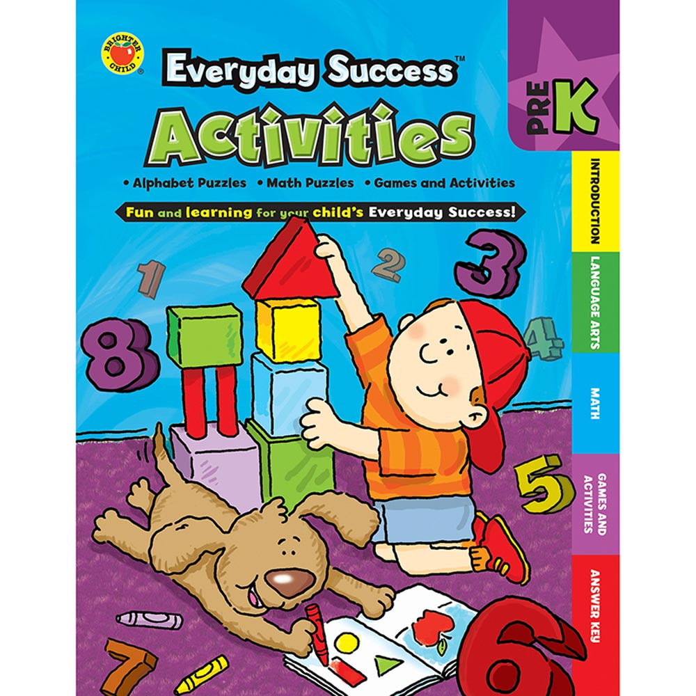 CD-704379 - Everyday Success Activities Pre-K Book in Cross-curriculum Resources