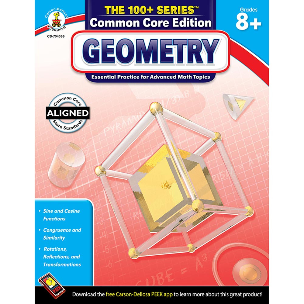 CD-704388 - Geometry Book Grades 7 & Up in Activity Books