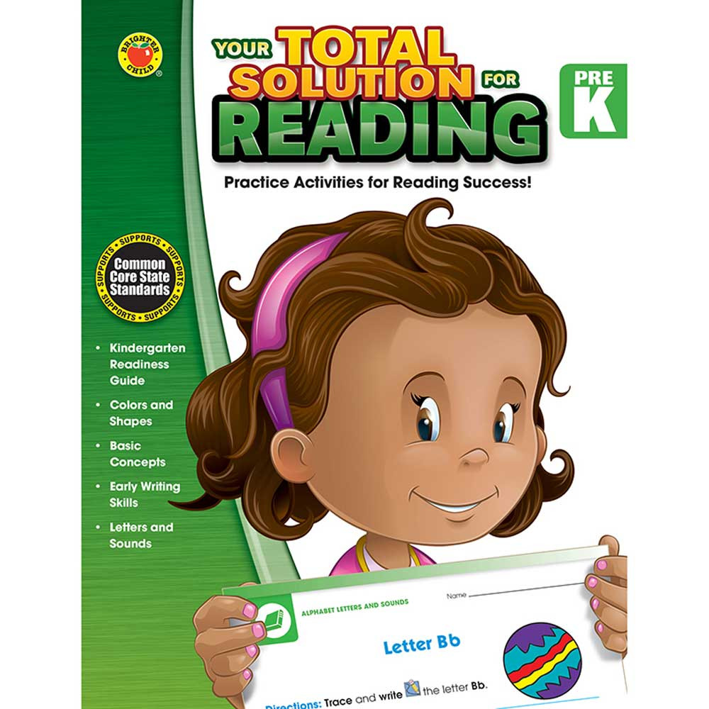 CD-704556 - Pre K Your Total Solution For Reading in Activities