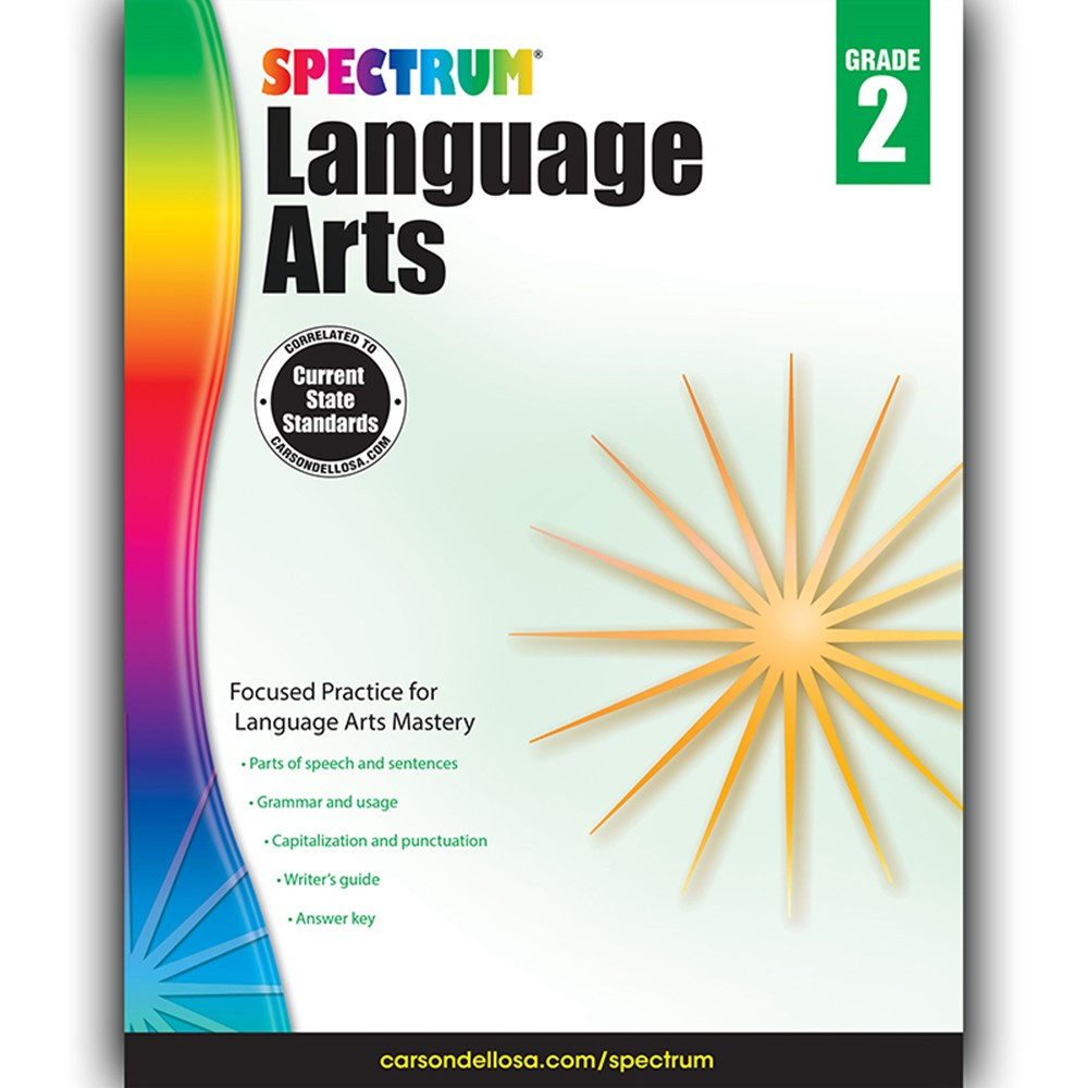 CD-704589 - Spectrum Language Arts Gr 2 in Language Skills