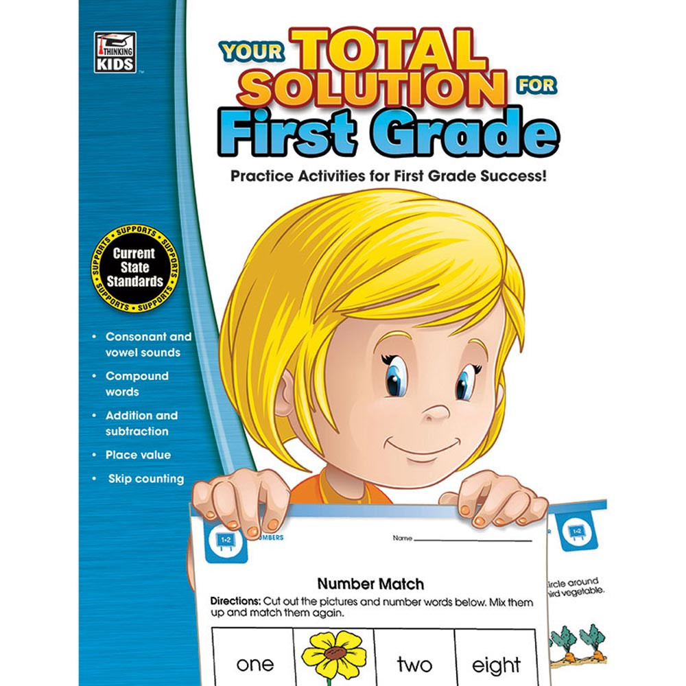 CD-704643 - Your Total Solution For First Grade in Reference Materials