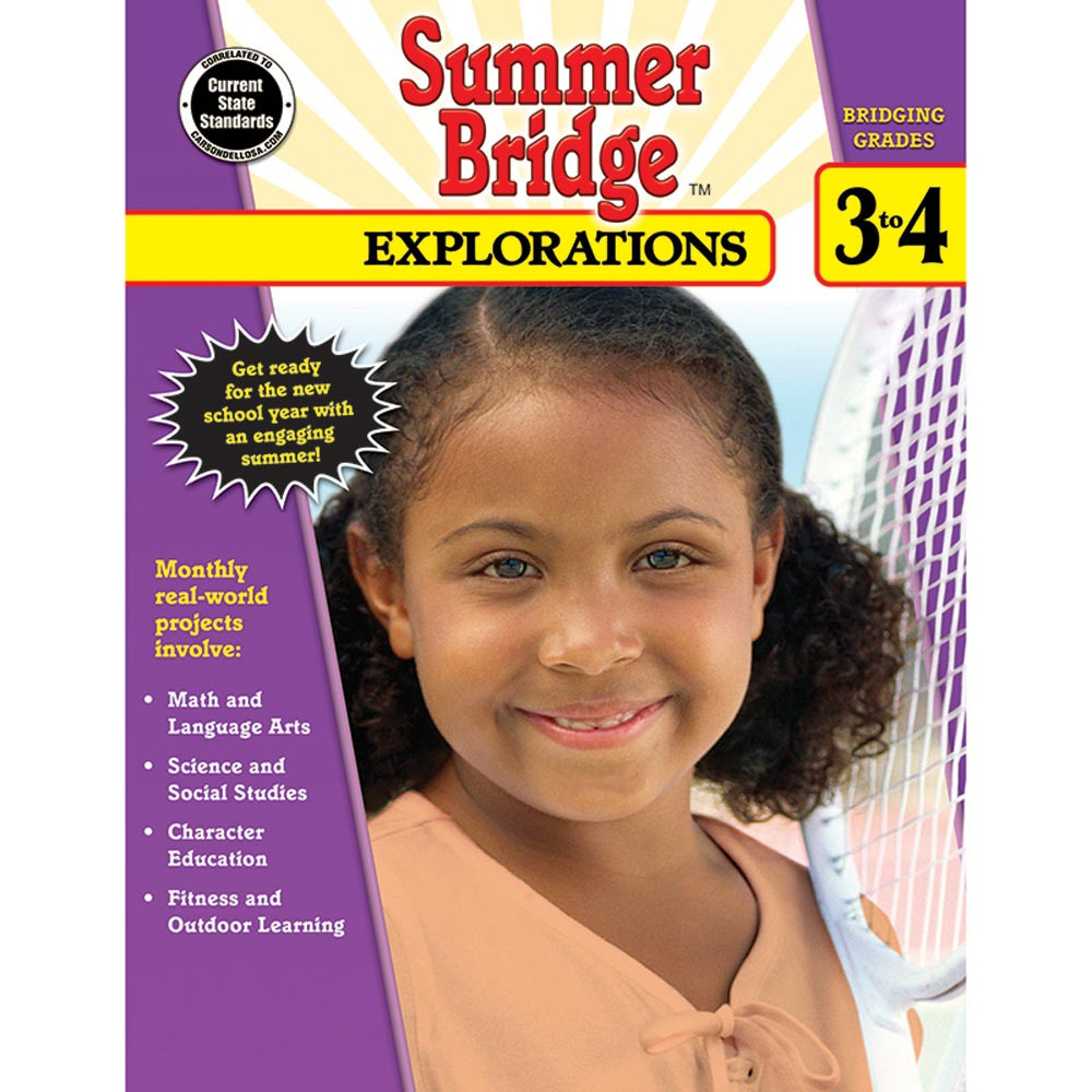 CD-704652 - Summer Bridge Explorations Gr 3-4 in Cross-curriculum Resources