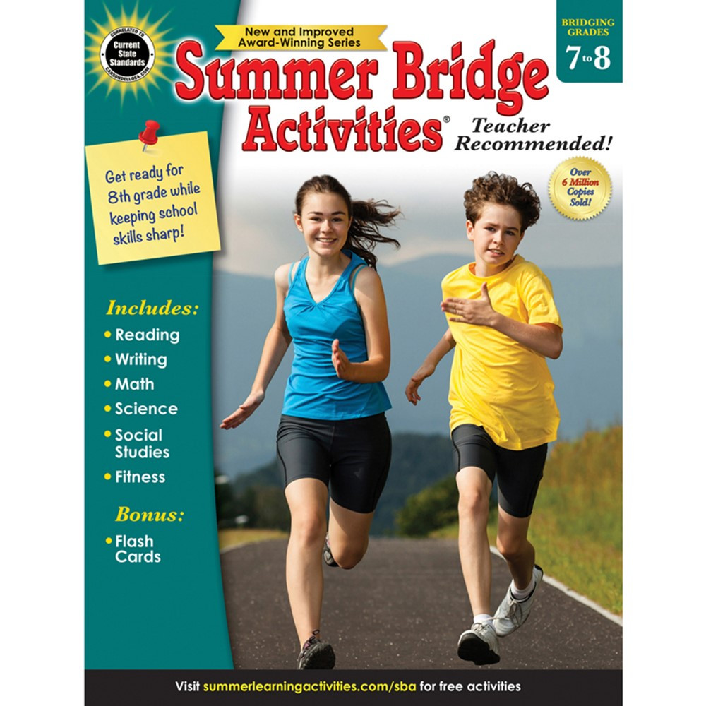 CD-704703 - Summer Bridge Activities Gr 7-8 in Skill Builders
