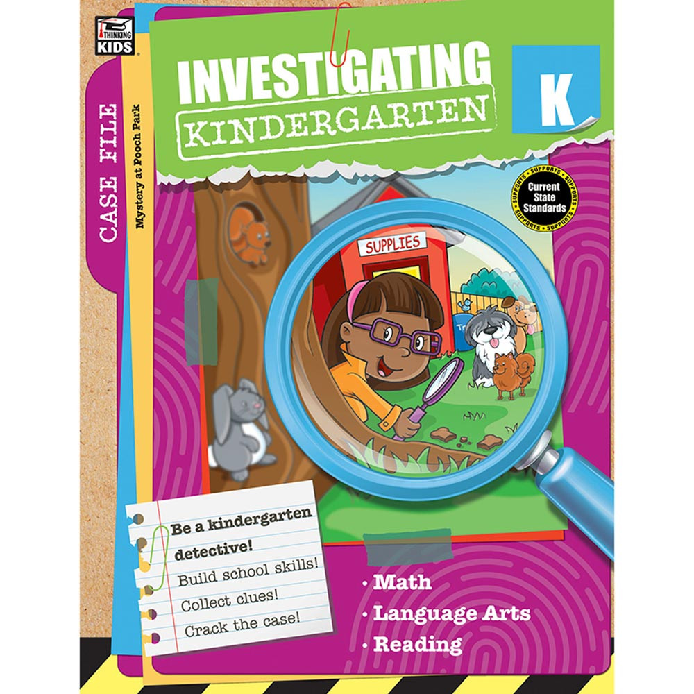 CD-704716 - Investigating Kindergarten Workbook in Cross-curriculum Resources