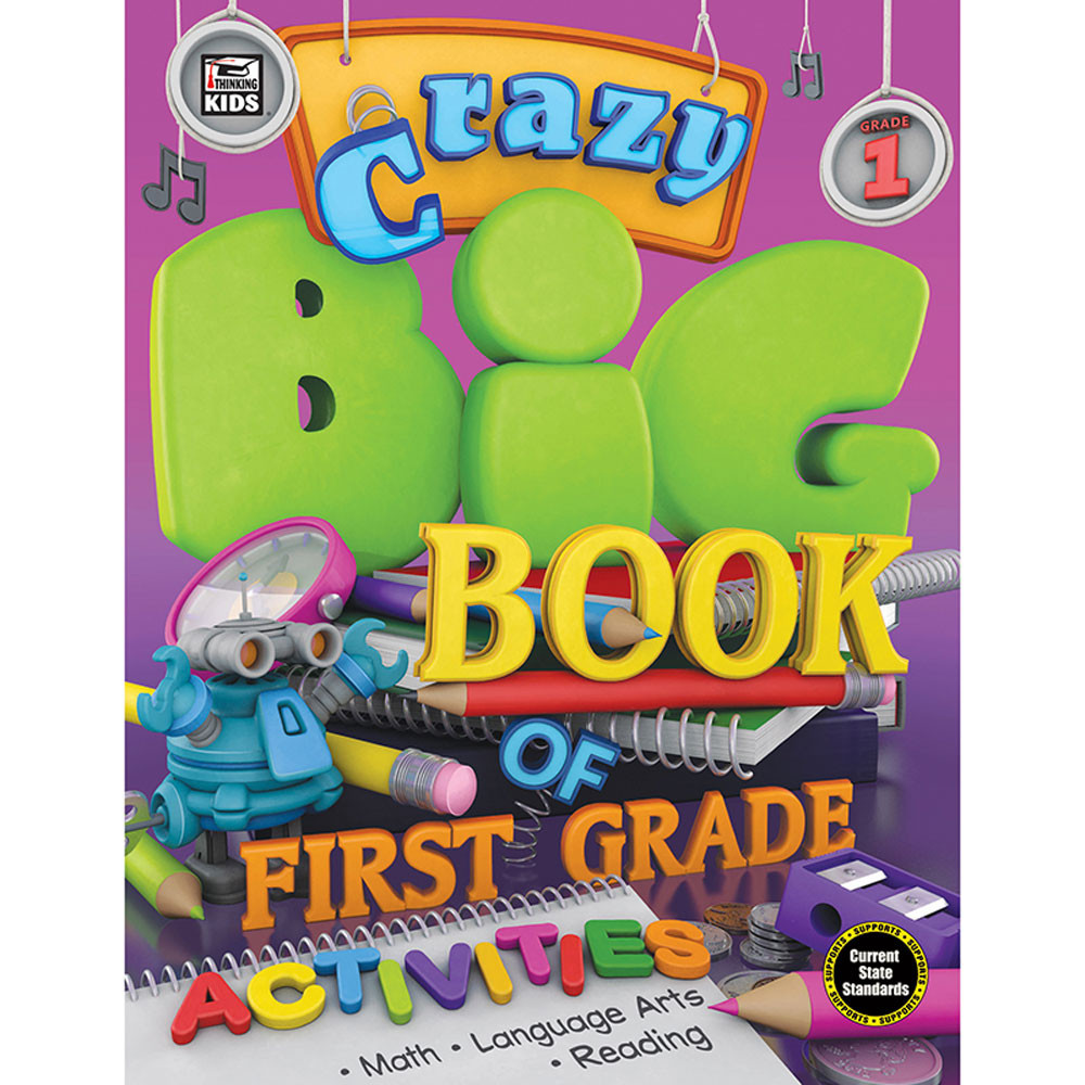 CD-704729 - Crazy Big Bk First Gr Activities 1 in Cross-curriculum Resources