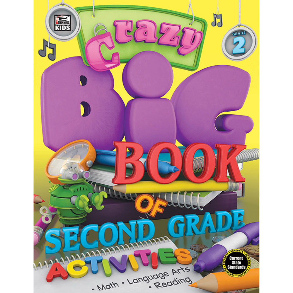 CD-704730 - Crazy Big Bk Second Gr Activities 2 in Cross-curriculum Resources