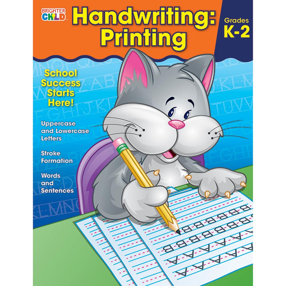 CD-704872 - Handwriting Printing Gr Pk And Up in Handwriting Skills