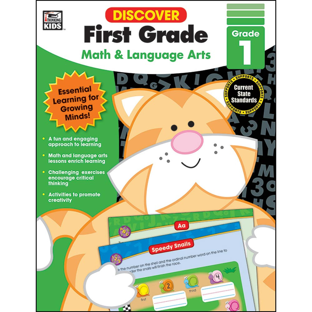 CD-704890 - Discover First Grade Books in Cross-curriculum Resources