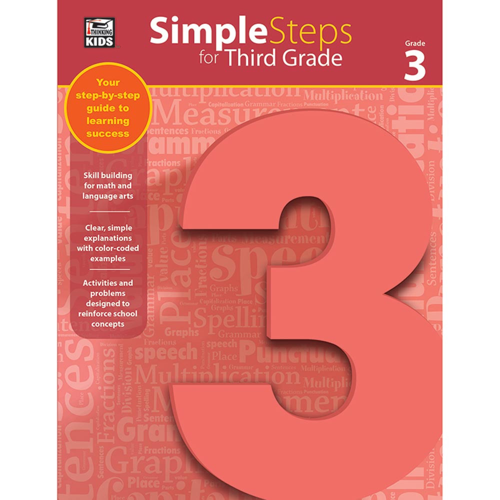 CD-704916 - Simple Steps For Third Grade in Cross-curriculum Resources