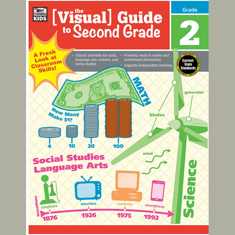 CD-704926 - Visual Guide To Second Gr in Cross-curriculum Resources