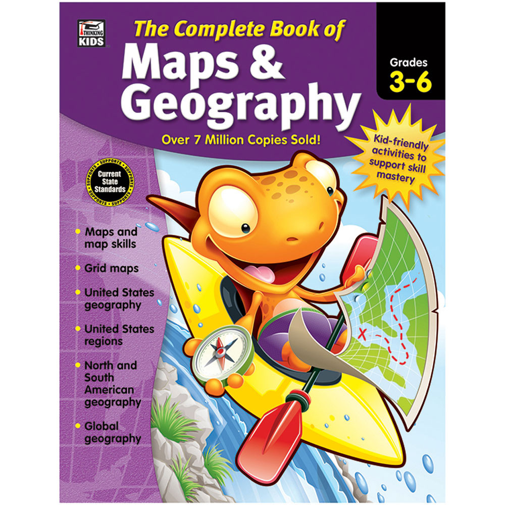 CD-704931 - Complete Book Of Maps & Geography in Geography