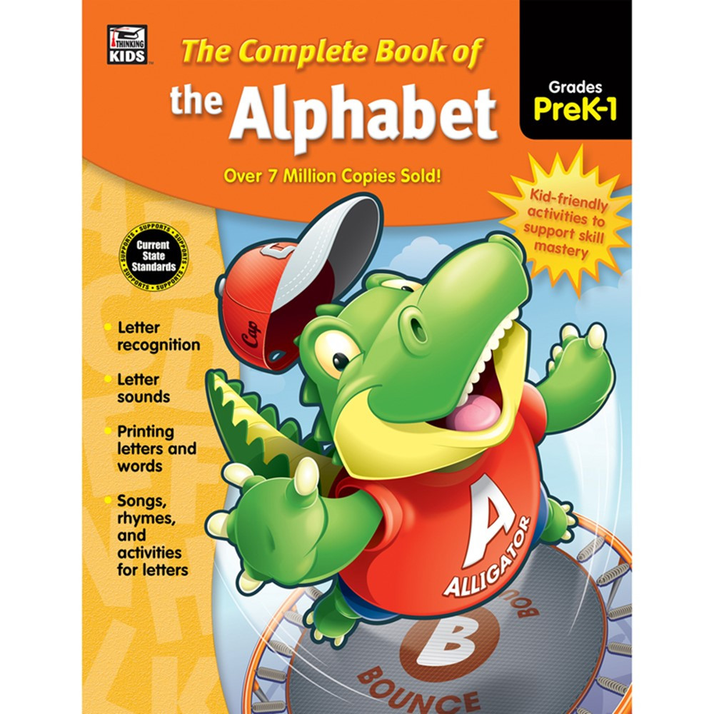 CD-704932 - Complete Book Of The Alphabet in Letter Recognition