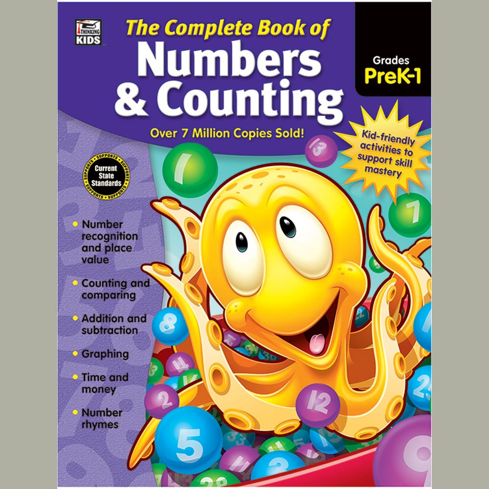 CD-704933 - Complete Book Of Numbers & Counting in Counting