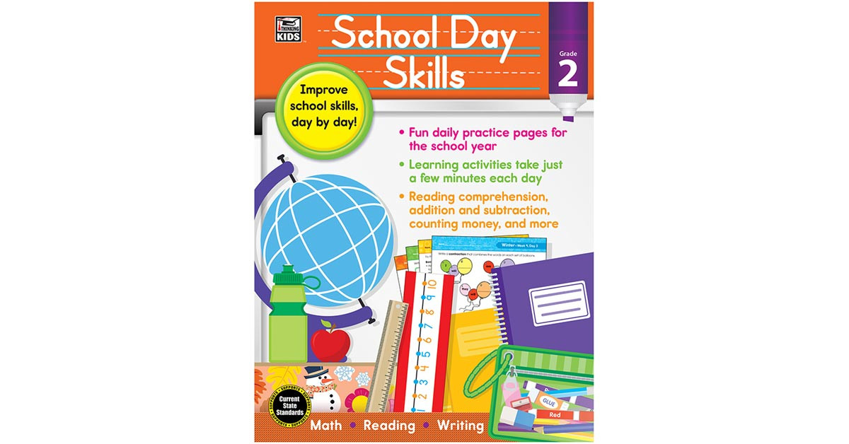 CD-704989 - School Day Skills Gr 2 in Skill Builders