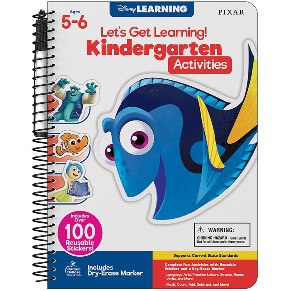 Let's Get Learning! Kindergarten Activities - CD-705426 | Carson Dellosa Education | Skill Builders