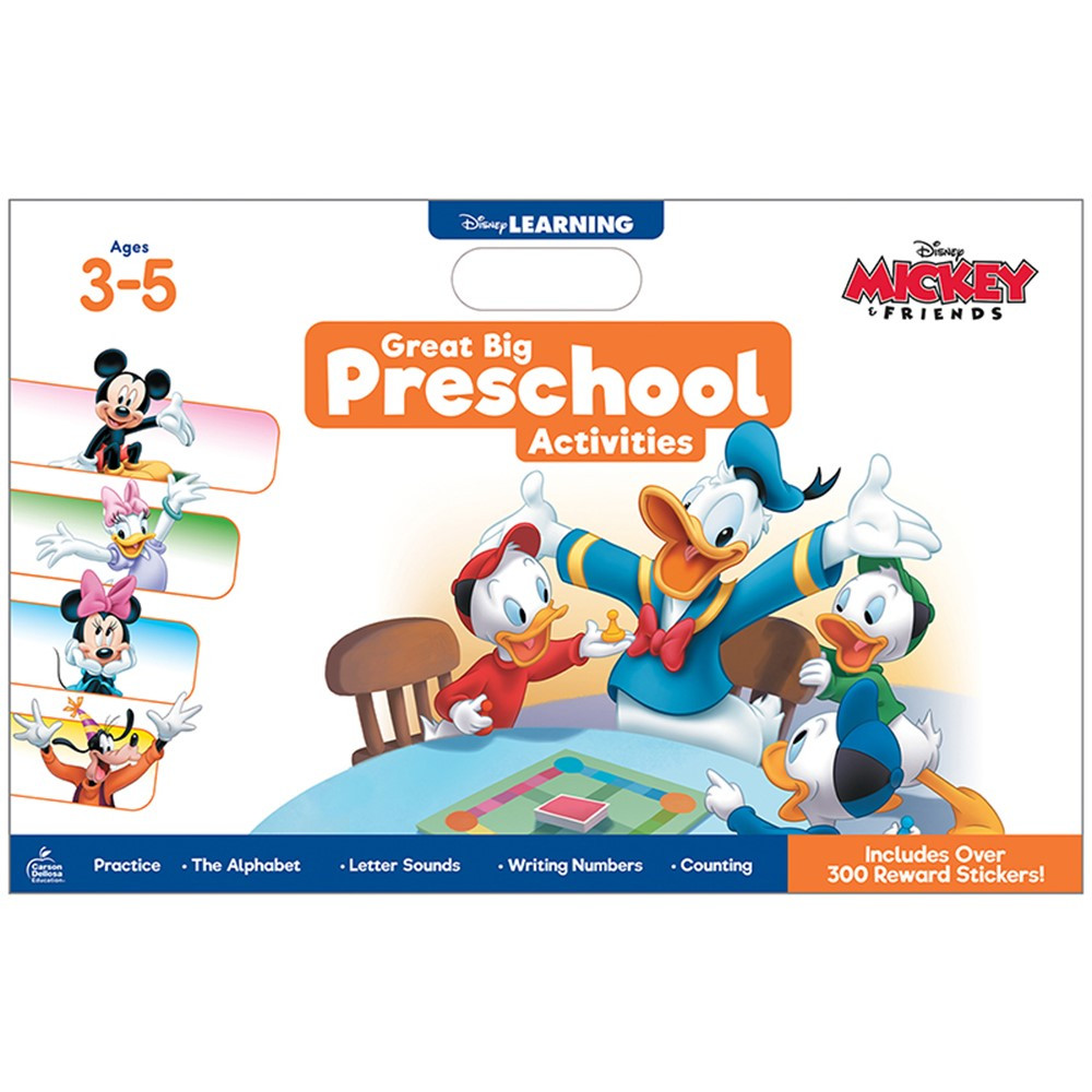 Great Big Preschool Activities - CD-705441 | Carson Dellosa Education | Language Arts