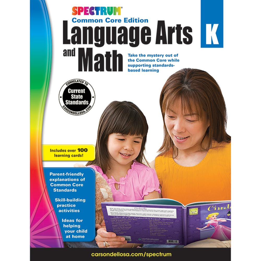 CD-734043 - Spectrum Language Arts & Math K in Cross-curriculum Resources