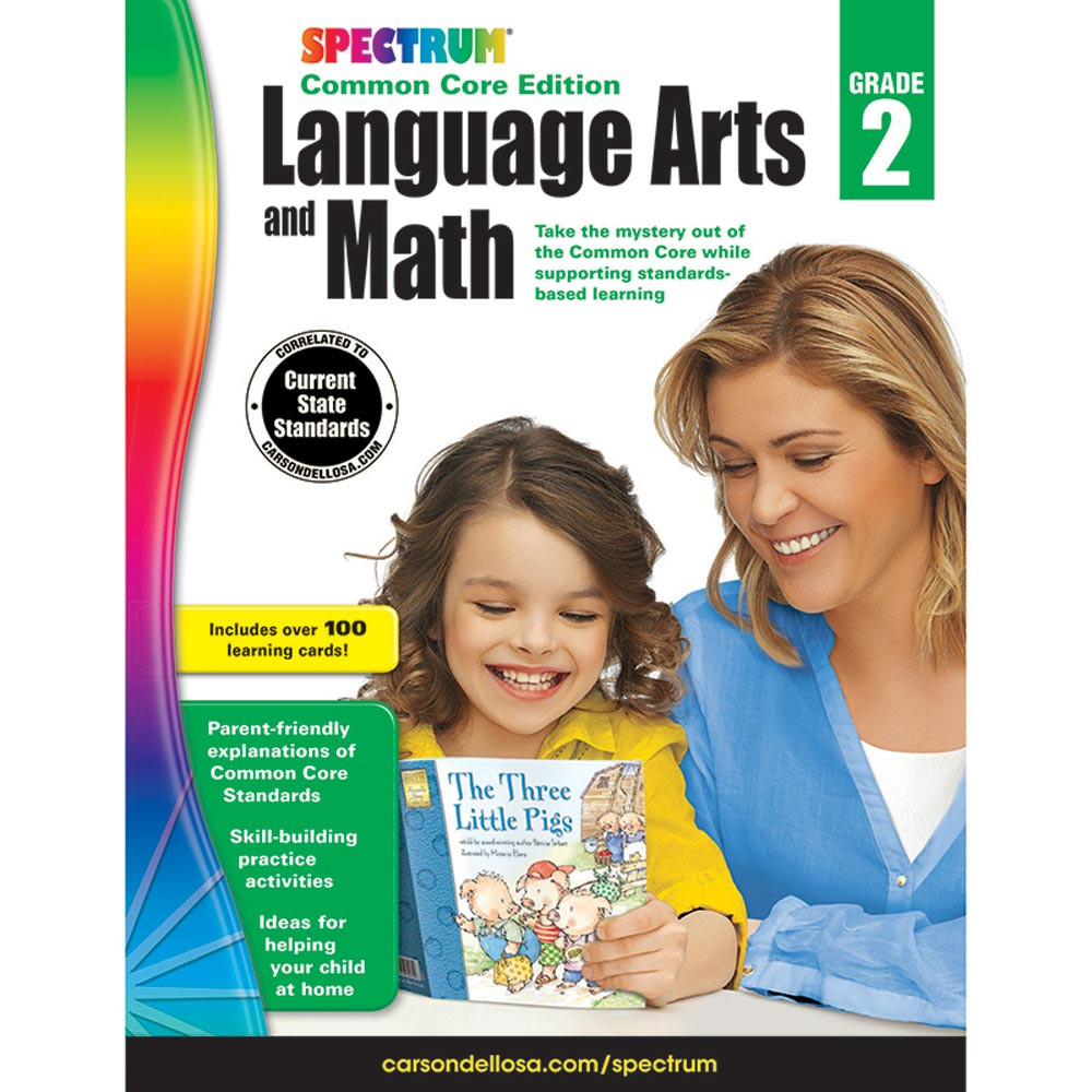 CD-734045 - Spectrum Language Arts & Math Gr 2 in Cross-curriculum Resources