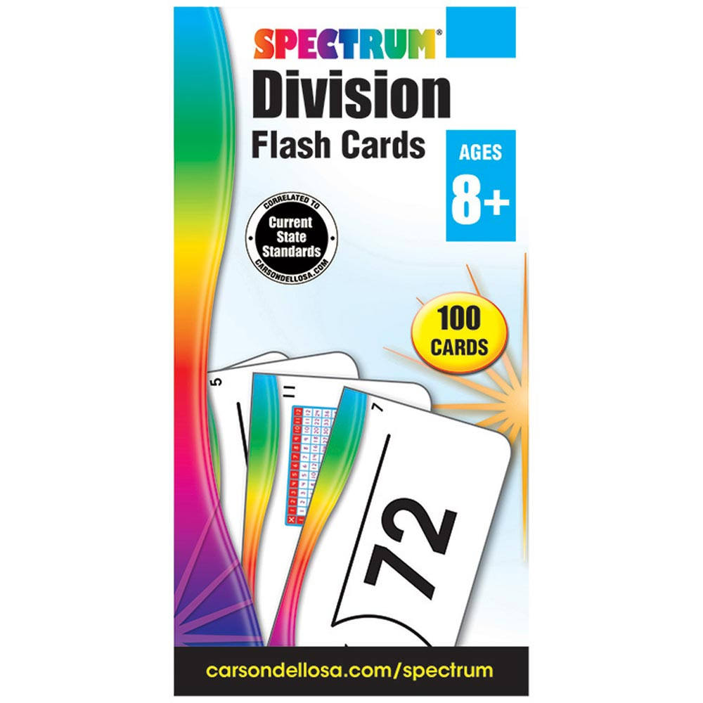 CD-734057 - Spectrum Flash Cards Division in Flash Cards