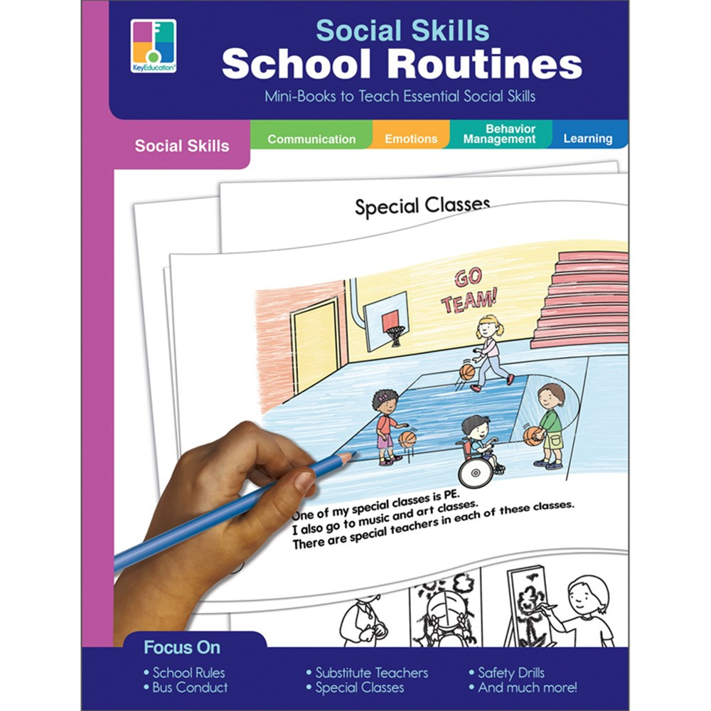 School Routines Resource Book, Grade PK-2, Paperback - CD-804118 | Carson Dellosa Education | Character Education