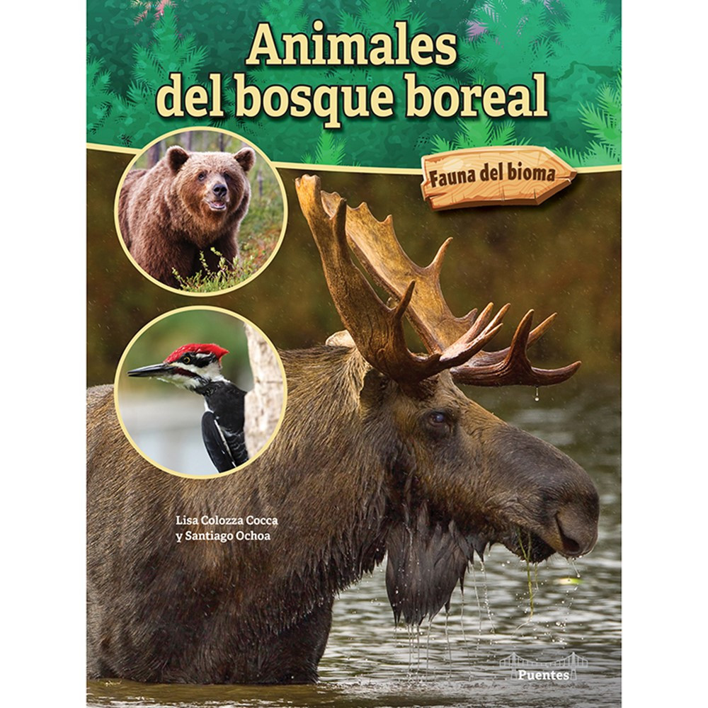 Animales del bosque boreal Hardcover - CD-9781731654601 | Carson Dellosa Education | Books