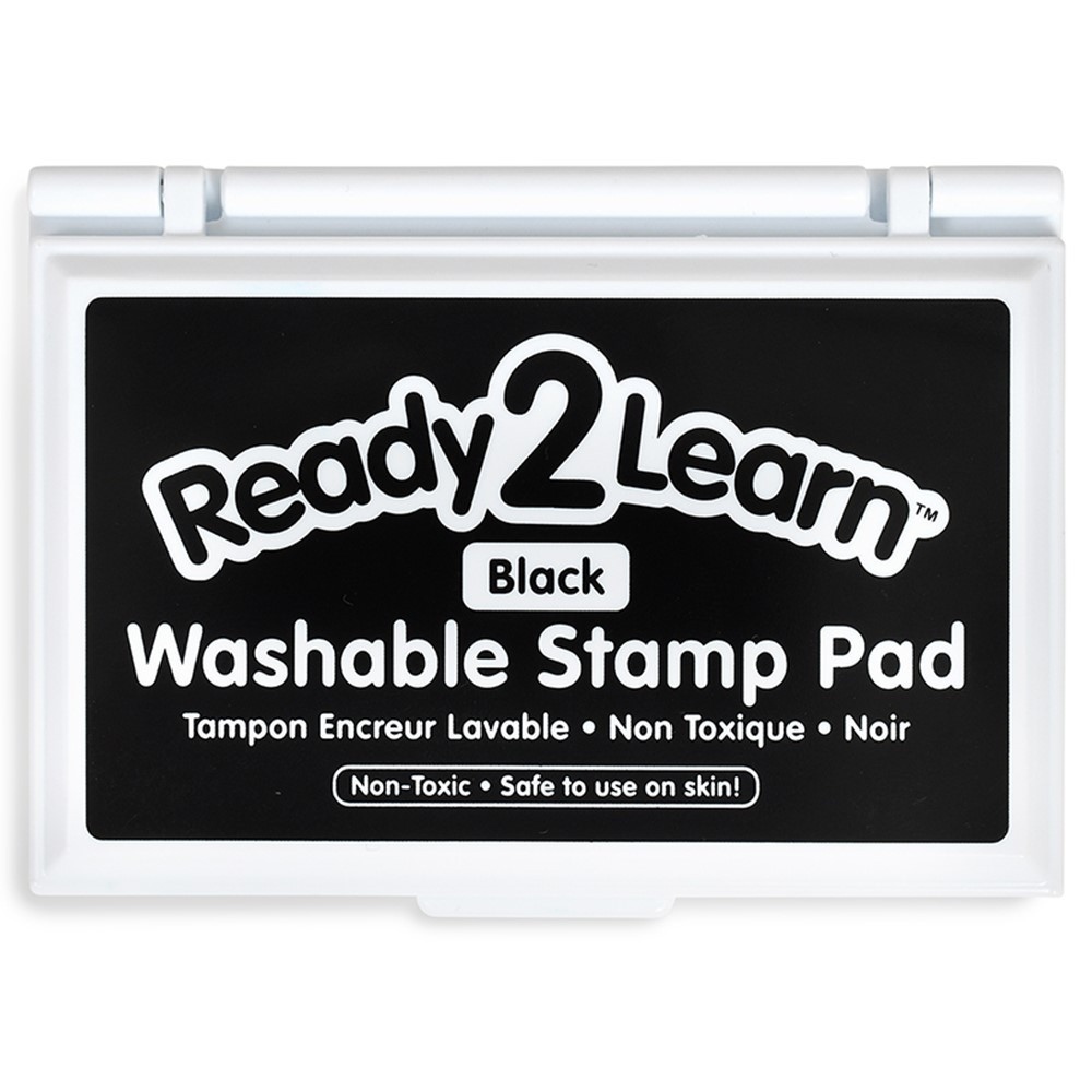 Washable Stamp Pad - Black - CE-10040 | Learning Advantage | Stamps & Stamp Pads