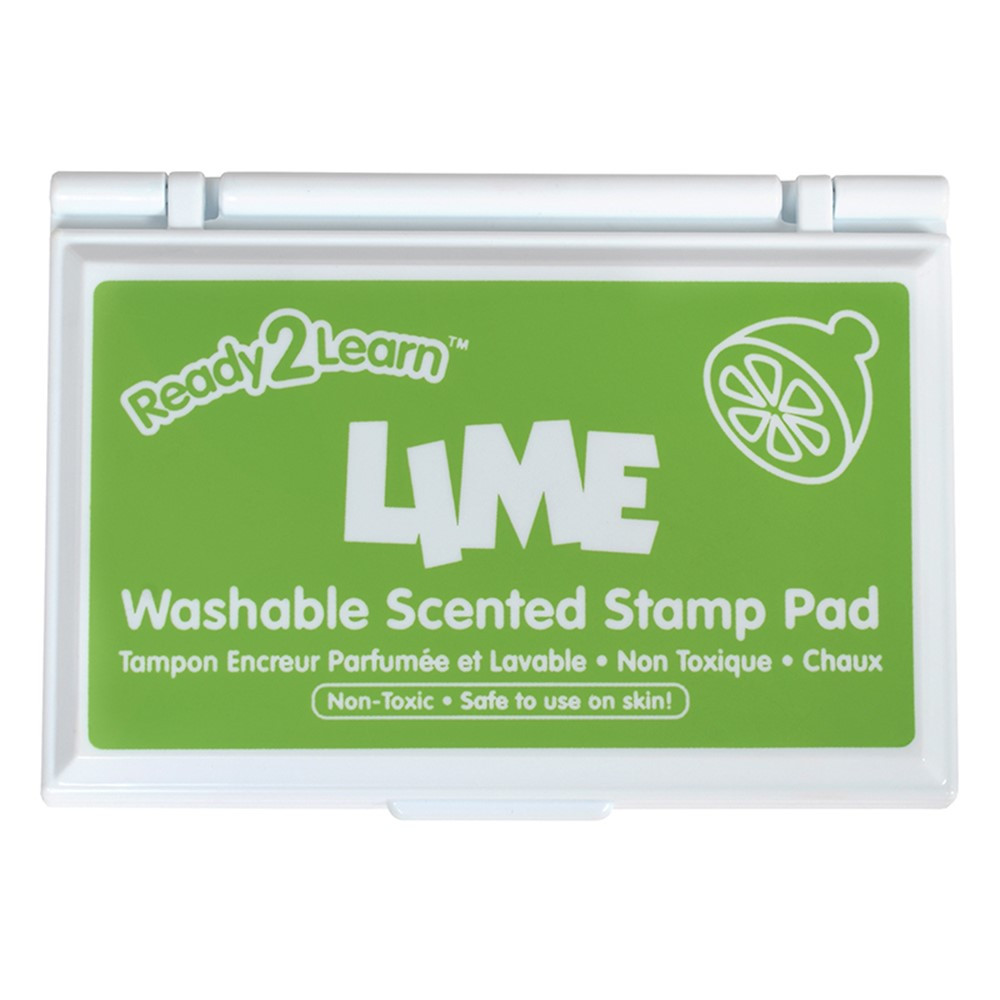 Washable Stamp Pad, Lime Scent, Green - CE-10078 | Learning Advantage | Stamps & Stamp Pads