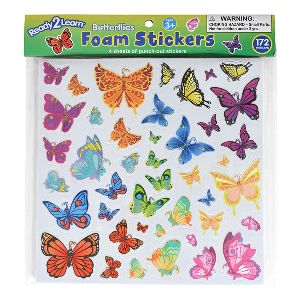 Foam Stickers - Flowers - Pack of 152 - CE-10095, Learning Advantage