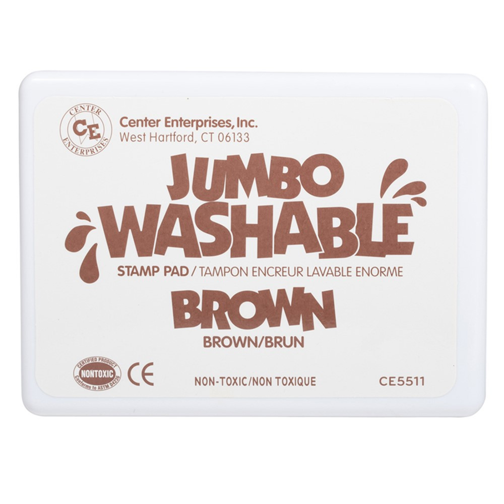 CE-5511 - Jumbo Stamp Pad Brown Washable in Stamps & Stamp Pads