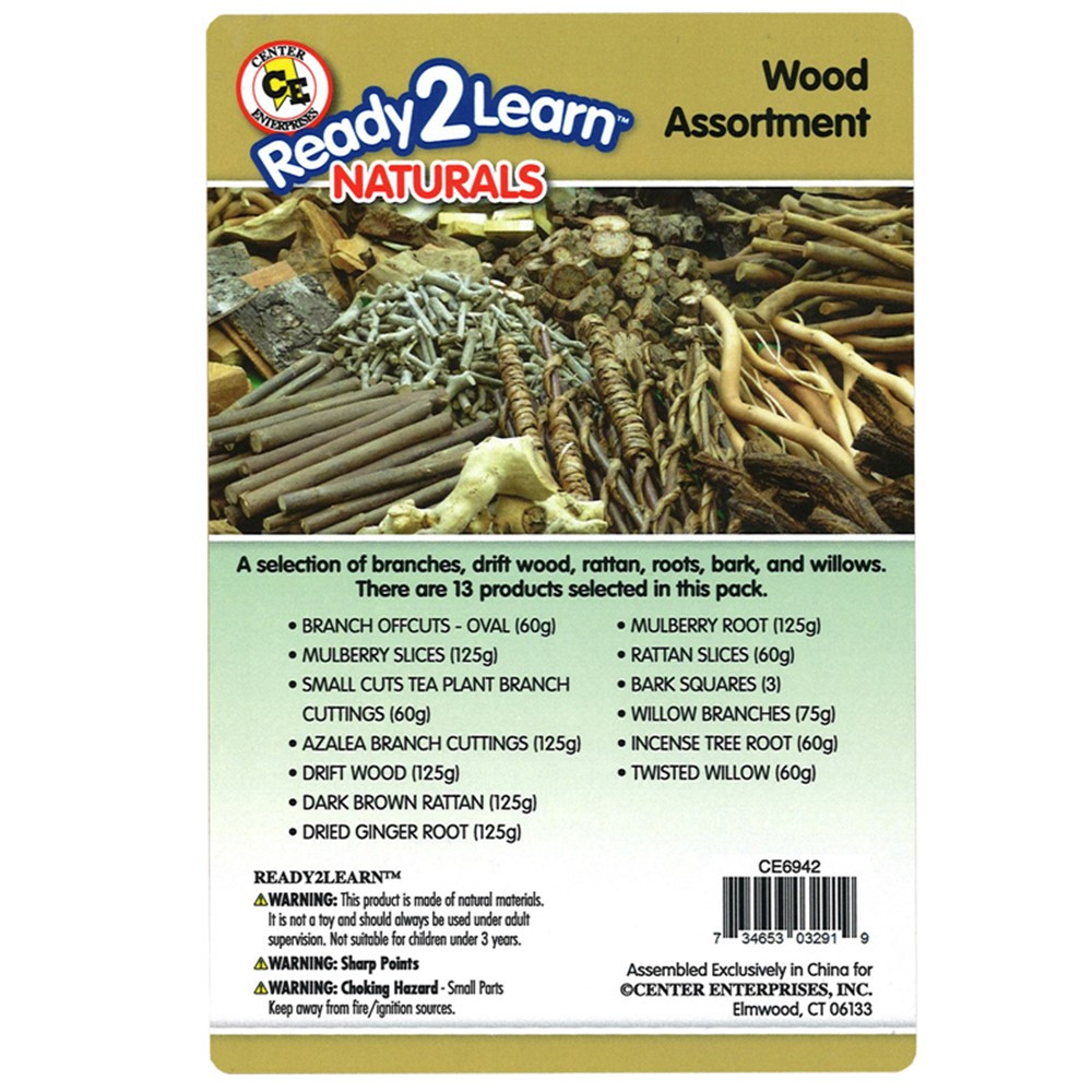 CE-6942 - Natural Assortments: Wood in Hands-on Activities