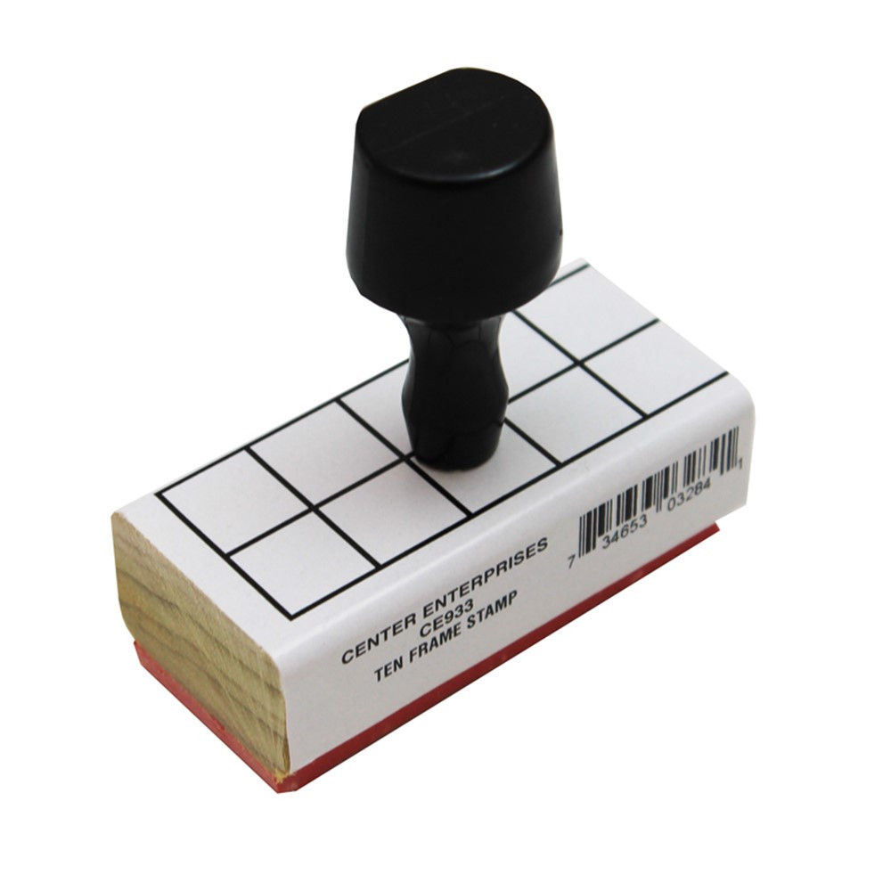 CE-933 - Ten Frame Stamp in Stamps & Stamp Pads