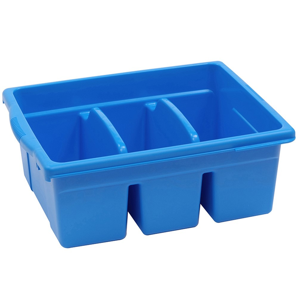CEPCC4069B - Leveled Reading Blue Large Divided Book Tub in Book Displays