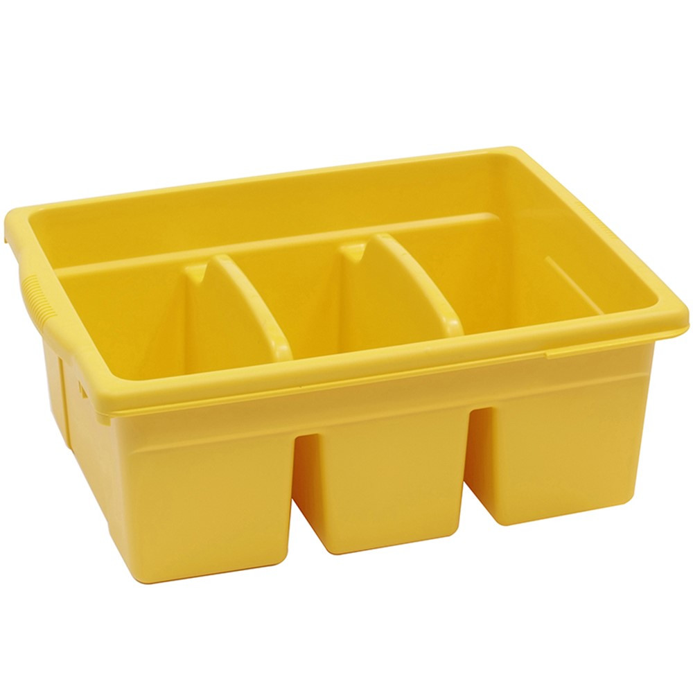 CEPCC4069Y - Leveled Reading Yellow Large Divided Book Tub in Book Displays