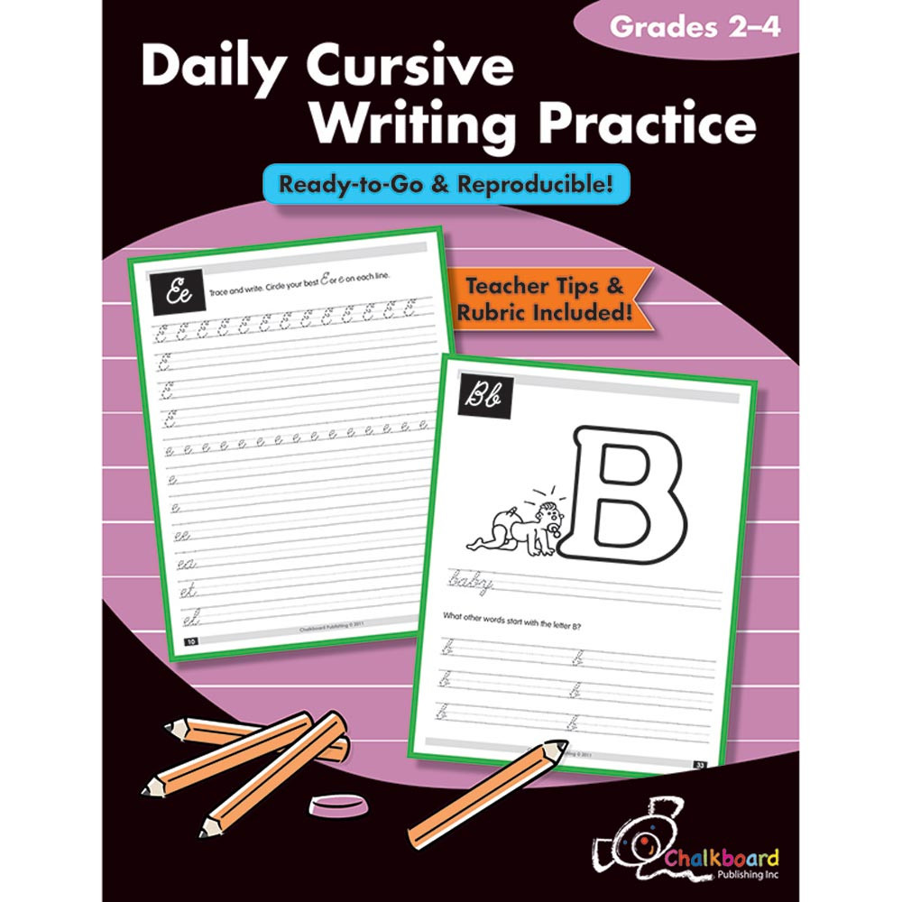CHK7008 - Daily Cursive Writing Practice in Handwriting Skills