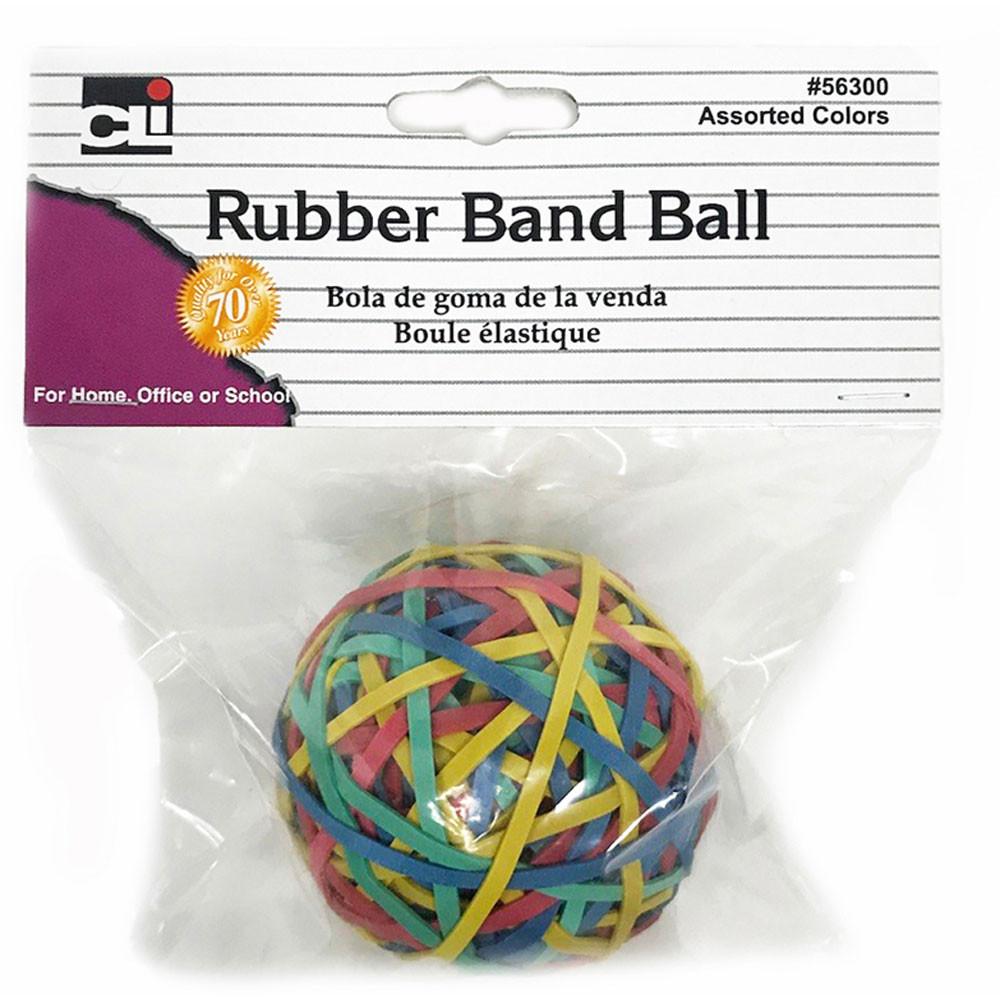 CHL56300 - Rubber Bands Asst Colors in Mailroom