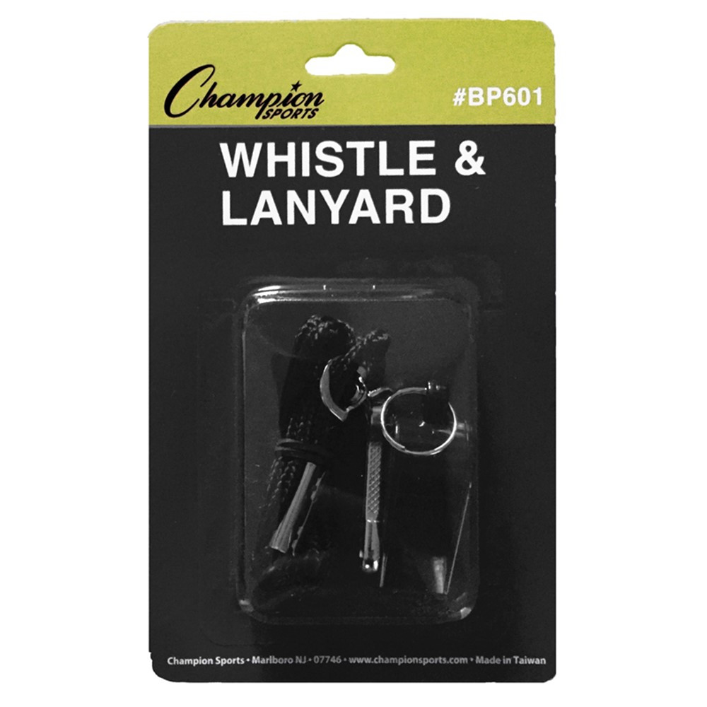 CHSBP601 - Plastic Whistle And Lanyard Set in Whistles