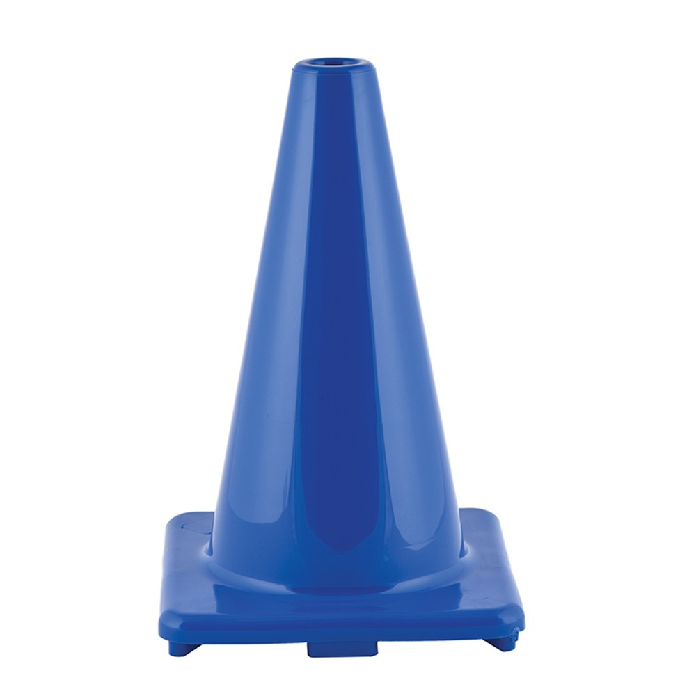 CHSC12BL - Flexible Vinyl Cone Wghtd 12In Blu in Cones