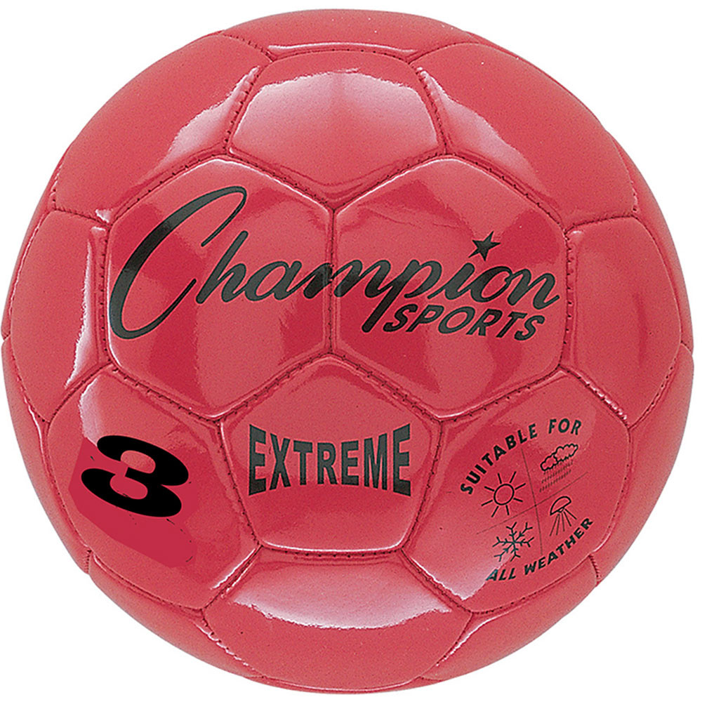 CHSEX3RD - Soccer Ball Size3 Composite Red in Balls