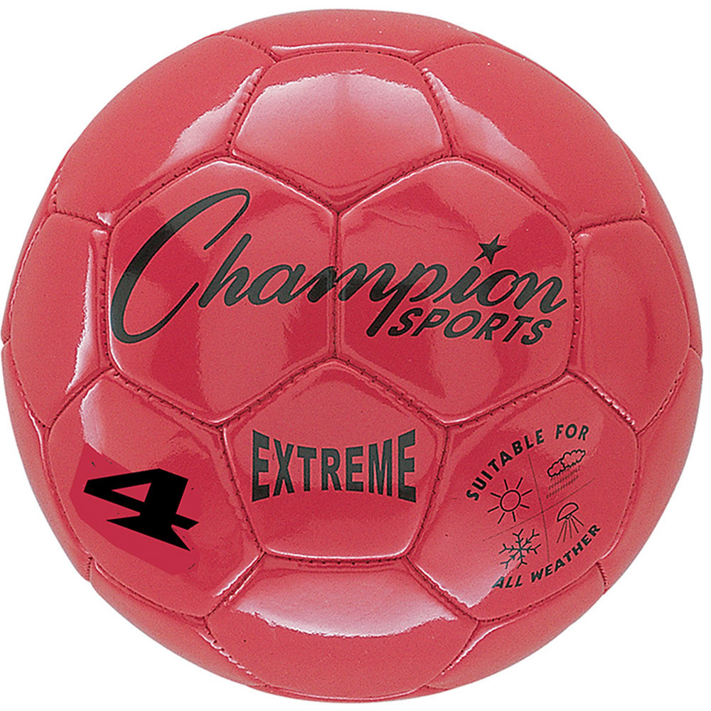 CHSEX4RD - Soccer Ball Size4 Composite Red in Balls