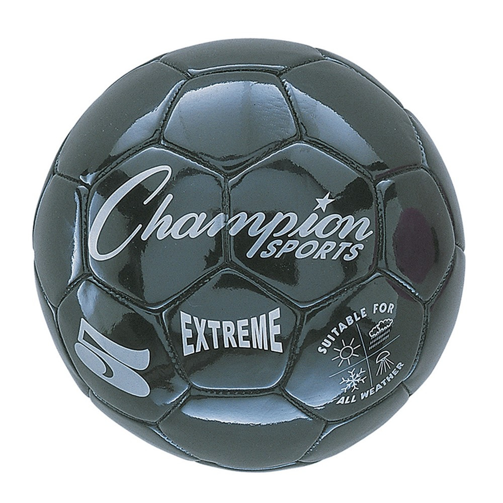 CHSEX5BK - Soccer Ball Size 5 Composite Black in Balls