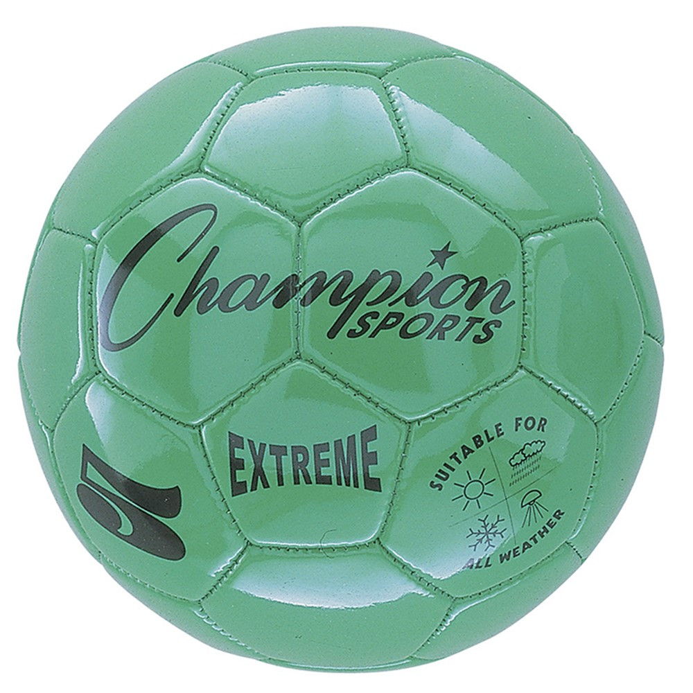 CHSEX5GN - Soccer Ball Size 5 Composite Green in Balls