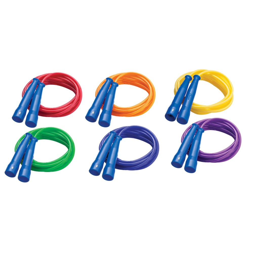 CHSSPR9 - Speed Rope 9Ft Blue Handle Assorted Licorice Rope in Jump Ropes