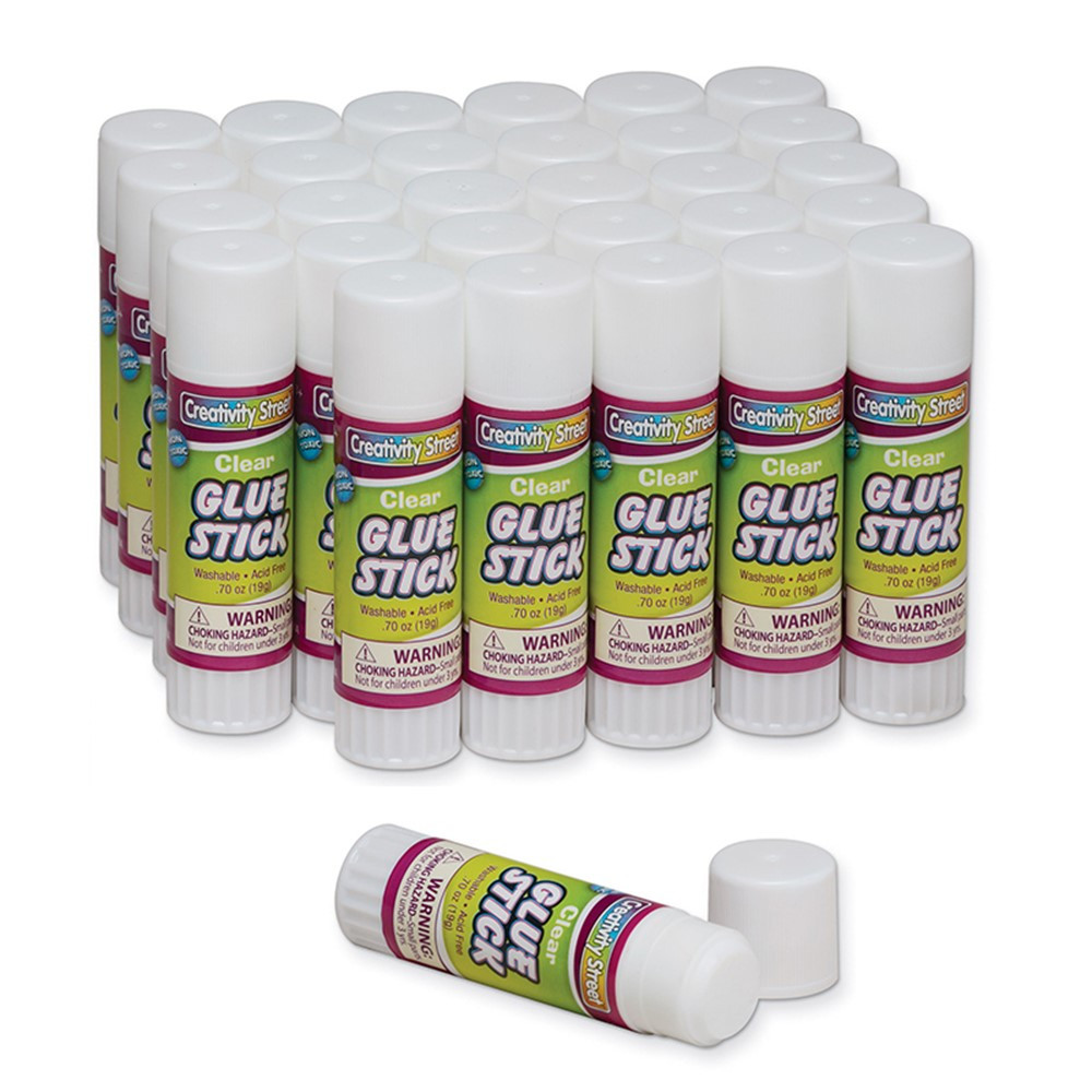 CK-338530 - Glue Sticks 30 Clear .70 Oz in Glue/adhesives