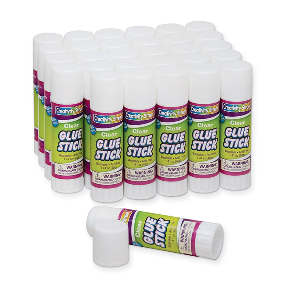 CK-338730 - Glue Sticks 30 Clear 1.41 Oz in Glue/adhesives