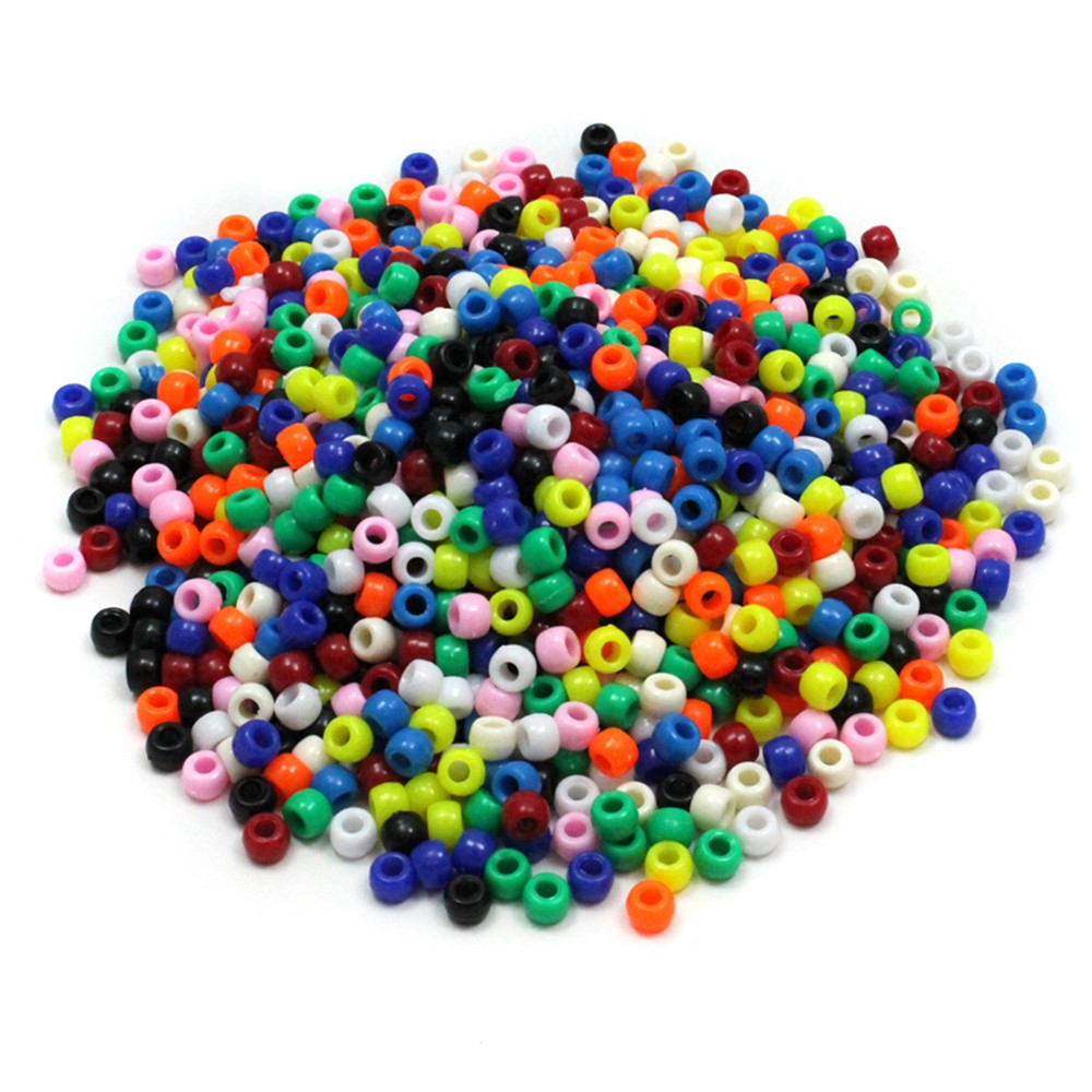 CK-3552 - Bright Hues Pony Beads in Beads