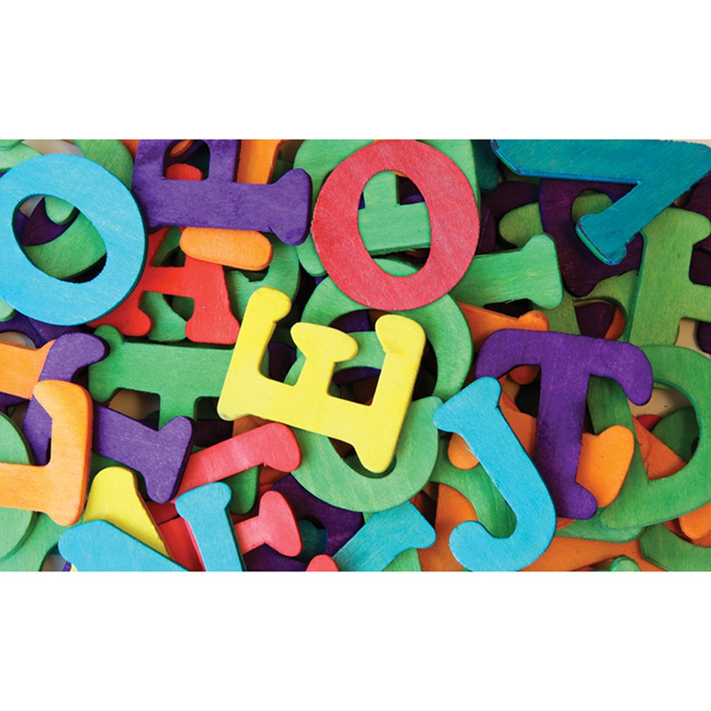 CK-3603 - Colored Wooden Letters in Letter Recognition