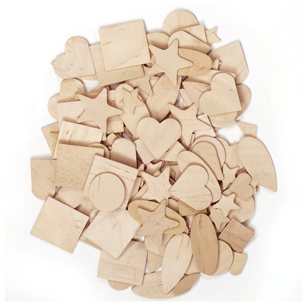 CK-369901 - Wooden Shapes 350 Pieces in Wooden Shapes
